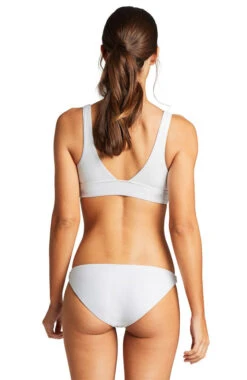Vitamin A EcoRib Luciana Full Coverage Bottom In White
