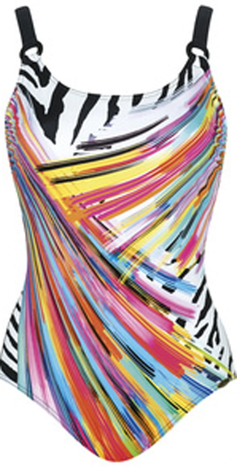 Sunflair Painted Curl Mastectomy One Piece Swimsuit 4 Sunflair Painted Curl Mastectomy One Piece Swimsuit – Bild 2