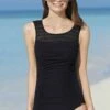 Sunflair Caribbean Temptations One Piece Swimsuit In Black -Sunflair Verkaufsgeschäft 22353