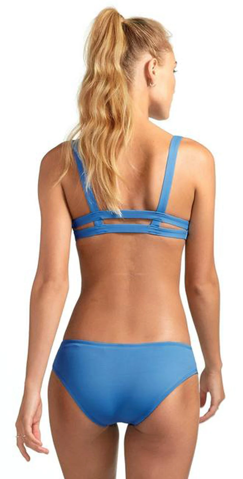Vitamin A EcoLux Emelia Triple Strap Bottom In Mediterranean Blue 3 Vitamin A EcoLux Emelia Triple Strap Bottom In Mediterranean Blue