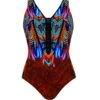 Sunflair Brown Feather One Piece 2 Sunflair Brown Feather One Piece -Sunflair Verkaufsgeschäft 72025 2