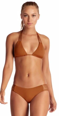 Vitamin A Jaydah EcoLux Braided Full Bikini Bottom 76BF TER -Sunflair Verkaufsgeschäft 72T 76BF TER 2480 TopMain