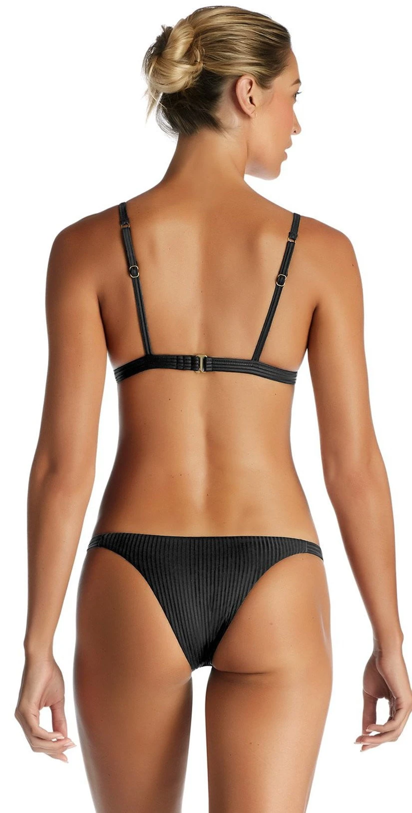 Vitamin A EcoRib Carmen Bikini Bottom In Black 3 Vitamin A EcoRib Carmen Bikini Bottom In Black