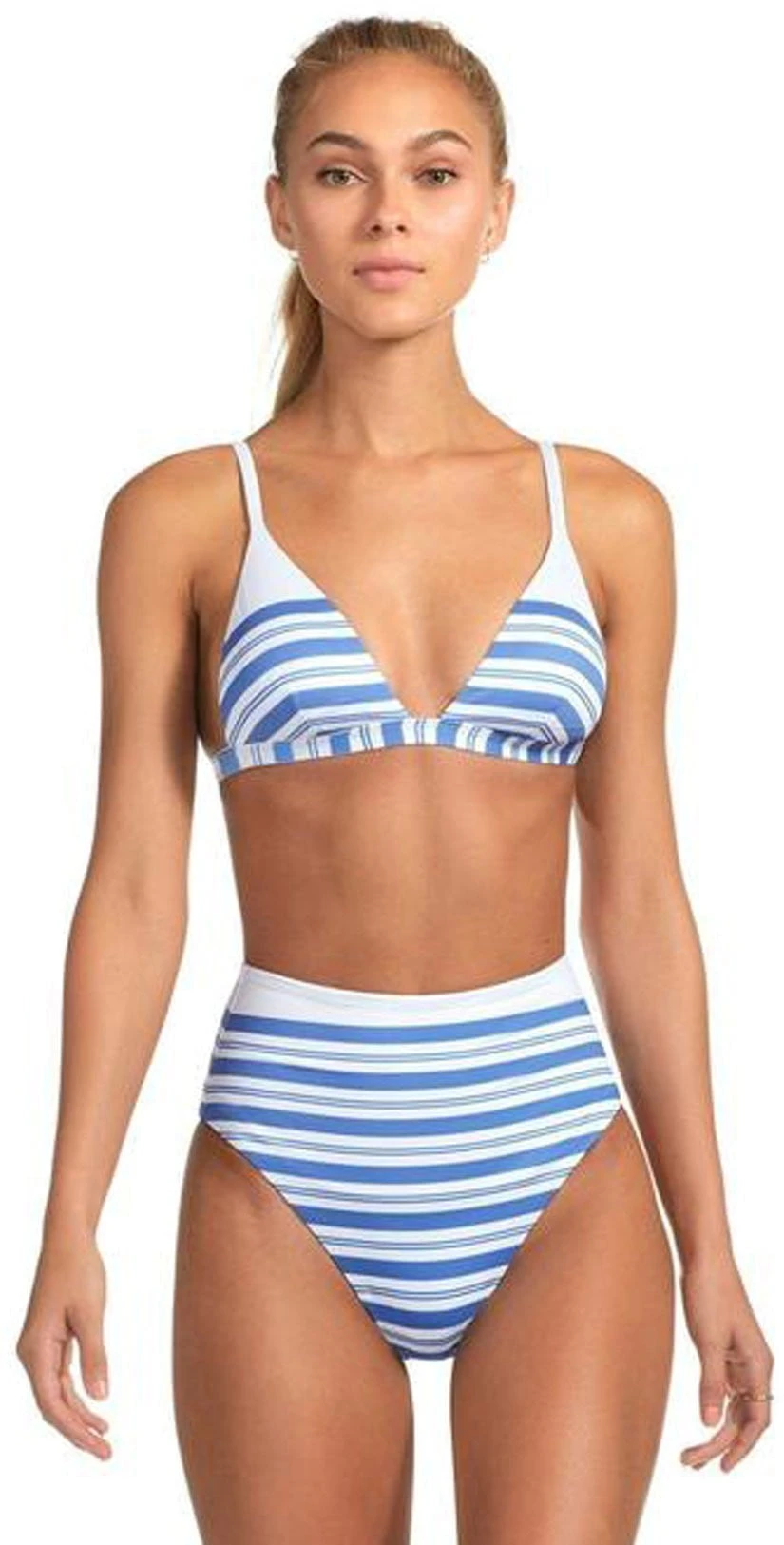 Vitamin A Moss Bralette Bikini Top In Regatta Stripe 3 Vitamin A Moss Bralette Bikini Top In Regatta Stripe