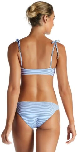 Vitamin A Luciana Bikini Bottom In Hamptons Stripe