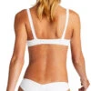 Vitamin A EcoLux Samba Ruched Back Bottom In White -Sunflair Verkaufsgeschäft 918T ECW 45B ECW BACK 040 B1