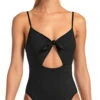 Vitamin A EcoRib Alma One Piece Swimsuit In Black -Sunflair Verkaufsgeschäft 931MF ERB 0559 Front