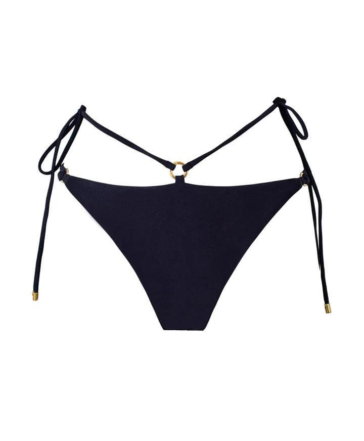 PQ Swim Black Pier Tie Bottoms 4 PQ Swim Black Pier Tie Bottoms – Bild 2