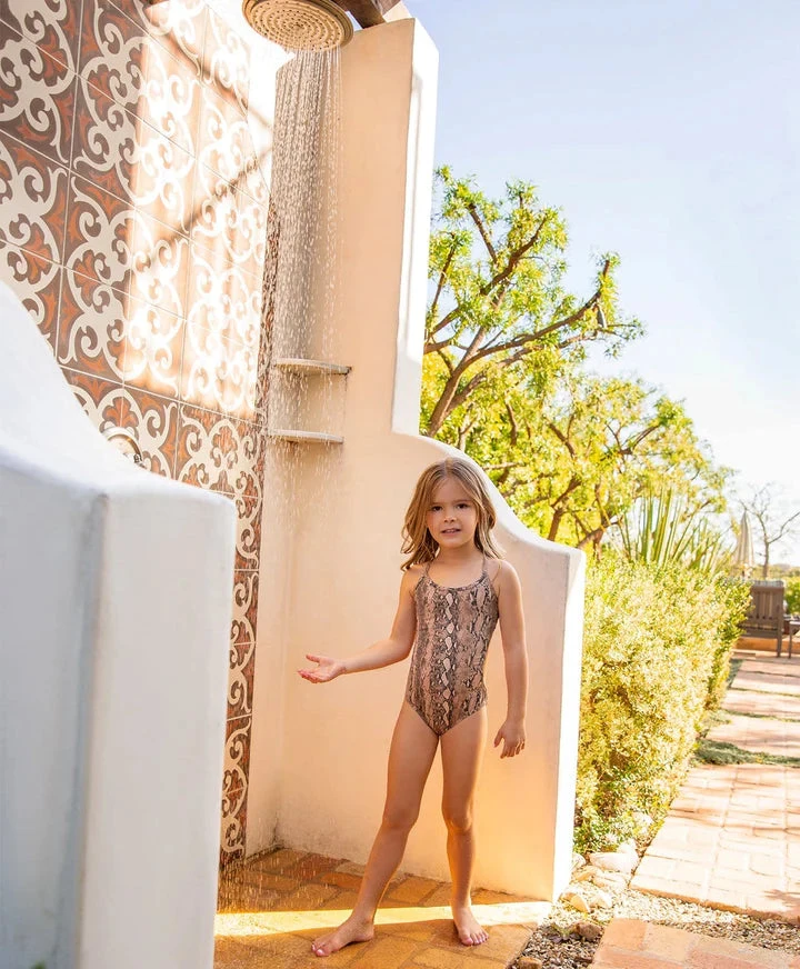 PQ Swim KAA Ayah Cut Out Kids One Piece 3 PQ Swim KAA Ayah Cut Out Kids One Piece