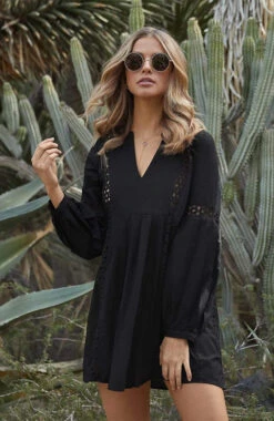 PQ Swim Midnight Leigh Tunic