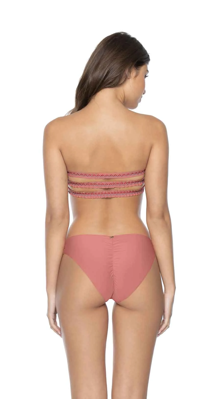 PilyQ Lotus Basic Ruched Full Bikini Bottom 2 PilyQ Lotus Basic Ruched Full Bikini Bottom