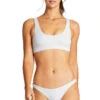 Vitamin A Sienna EcoRib Bikini Tank Top In White 2 Vitamin A Sienna EcoRib Bikini Tank Top In White -Sunflair Verkaufsgeschäft RdvO WLg