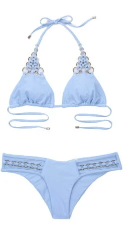 Beach Bunny Ireland Ring Triangle Bikini Top -Sunflair Verkaufsgeschäft b18127t2b2 pdbl