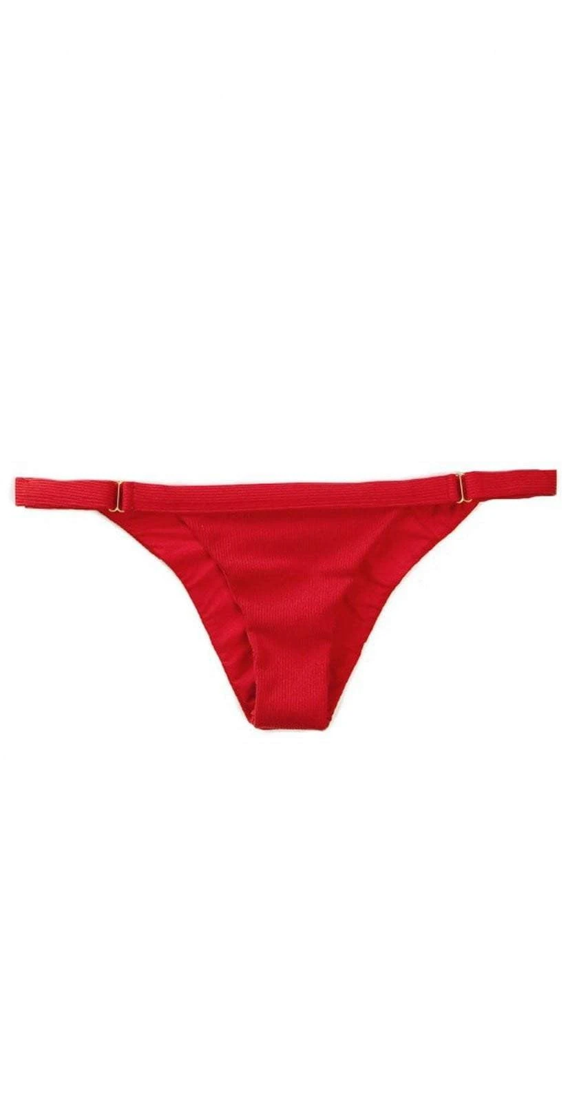Beach Bunny Rib Tide Skimpy Bikini Bottoms In Red B17125B2-REDD 5 Beach Bunny Rib Tide Skimpy Bikini Bottoms In Red B17125B2-REDD – Bild 3