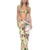 PQ Swim Summer Hibiscus Long Sarong -Sunflair Verkaufsgeschäft hib1