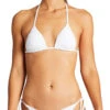 Vitamin A EcoLux Gia Reversible Triangle Top In White -Sunflair Verkaufsgeschäft jwwMnrnw