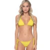 PQ Swim Mila Triangle Top In Sunshine