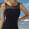 Sunflair Garden Dots Mastectomy One Piece Swimsuit In Black 22360 -Sunflair Verkaufsgeschäft sunflair28083 22360 Garden Dots