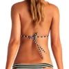 Vitamin A Carmen Bikini Bottom In Black Marin Stripe 84B MAR -Sunflair Verkaufsgeschäft vitamin 20a 20201814NT 81B MAR BACK 2810 TOP FLIP DETAIL1